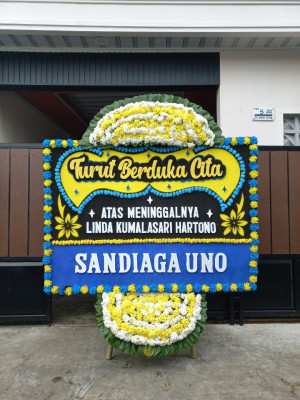 Papan Bunga Duka di Semanggi